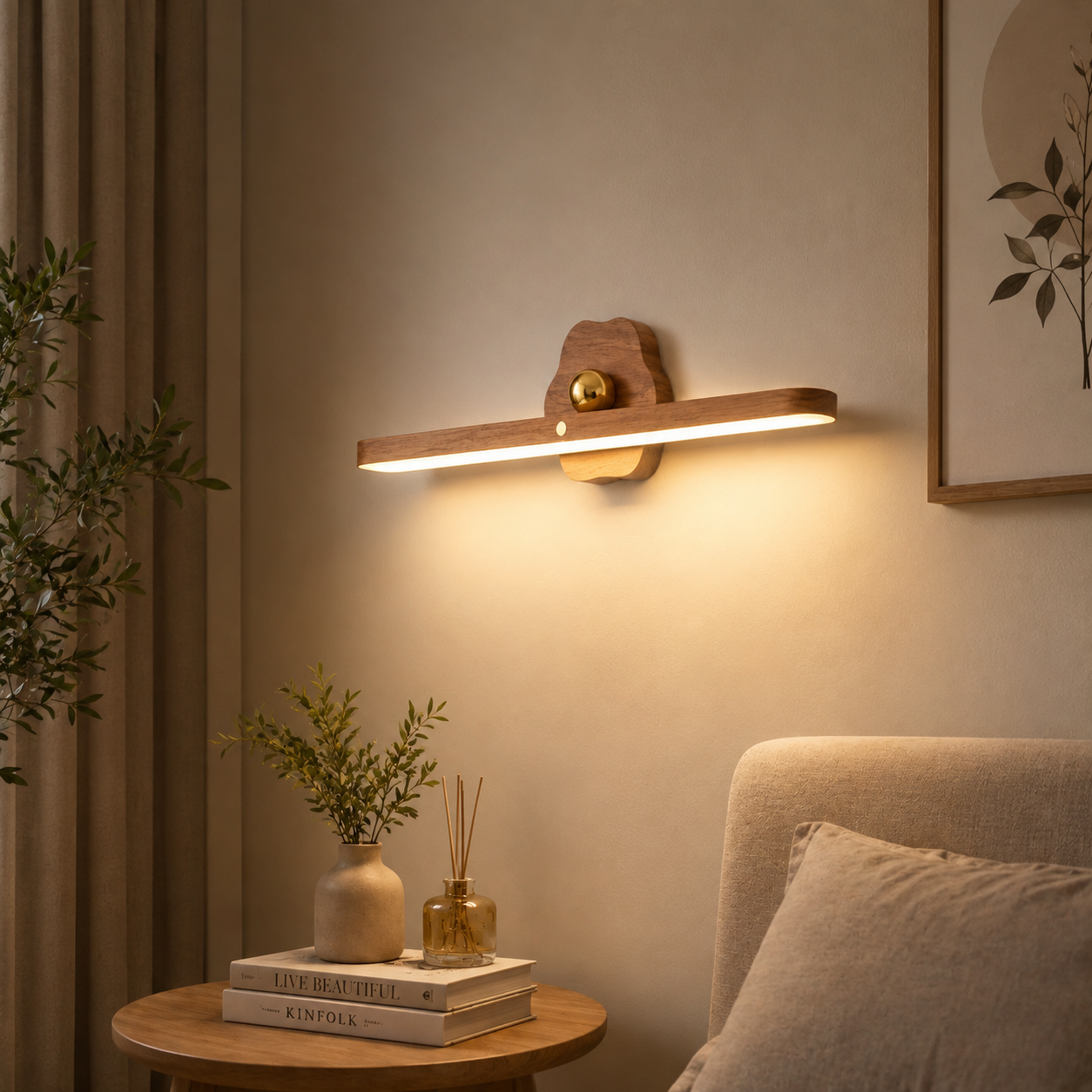 Lampe Murale Magnétique
