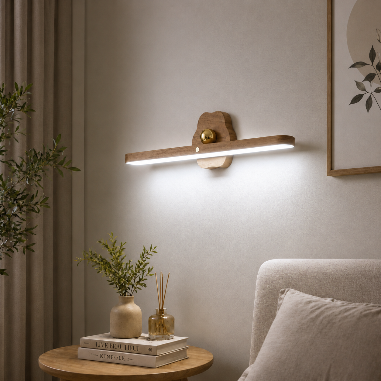 Lampe Murale Magnétique